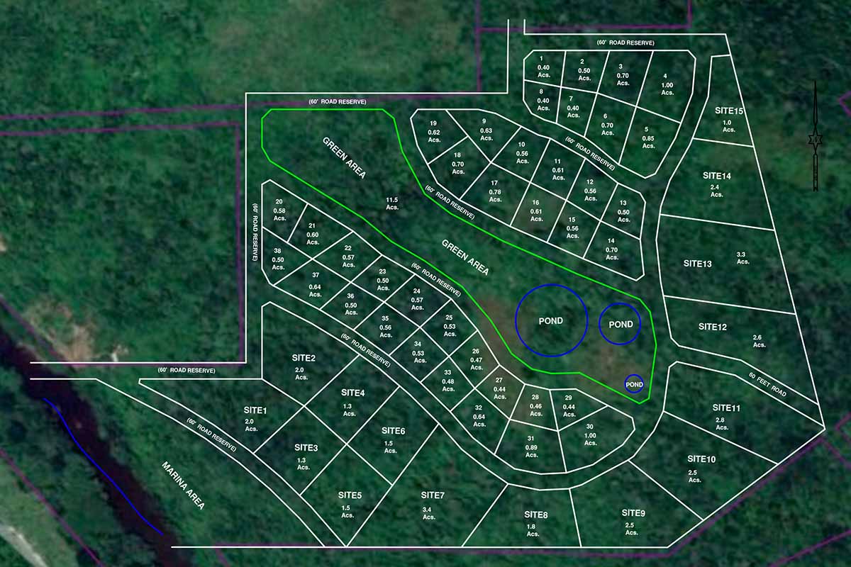 The Haven Belize | Ecovillage Site Plan